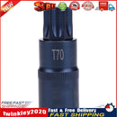 1/2 inch Torx Screwdriver Socket Bits Adapter Drive Socket Hand Tool(T70) Newly