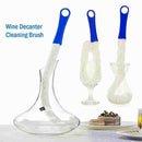 Foam Wine Bottle Brush Decanter Stemwares Glasses Dust Brush Cleaning M2X7