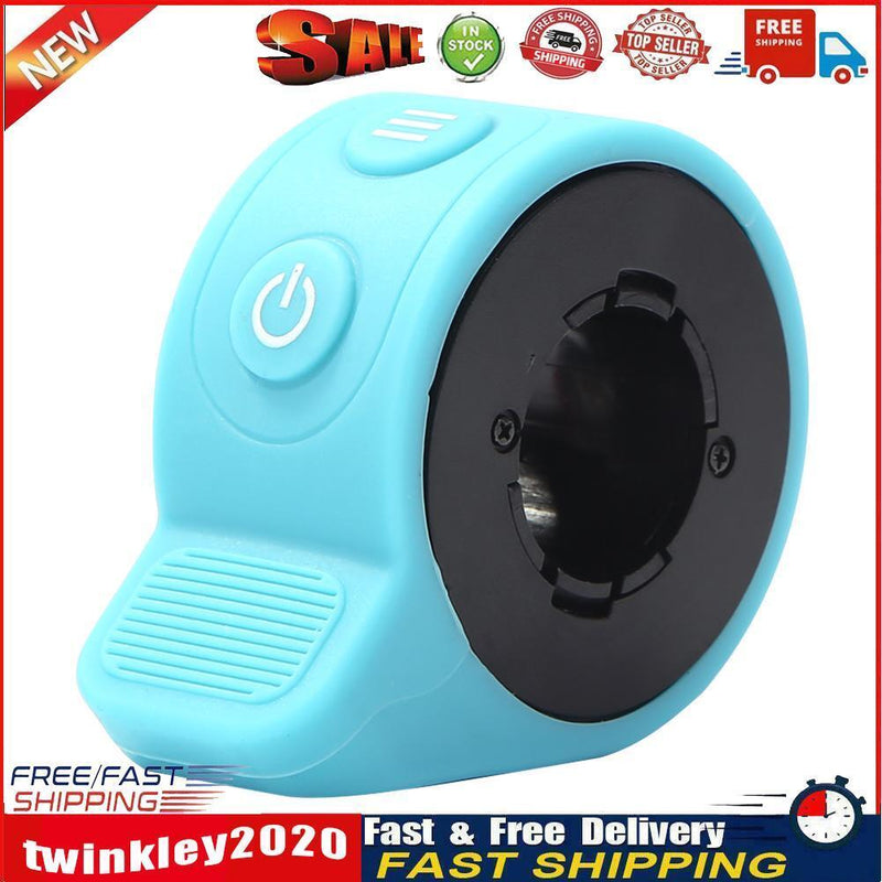 Electric Scooter Accelerator for HX X7 E-Bicycle Speed Controller (Blue) Newly