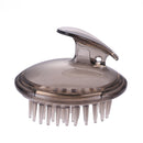 Silicone Shampoo Shower Bath Brush Head Scalp Massager Hair Dandruff Scrubber