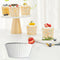 100pcs Cupcake Paper Oilproof Liner Baking Cup Tray Muffin Wrapper (White) Newly