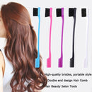 Double Sided Hair Edge Brush Hair Styling Hair Beauty Hairdress Comb (3pcs