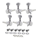 1/18 Locking Electric Guitar Left/Right Tuners Guitar String Tuning Pegs Kits