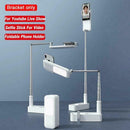 360°Fold Wireless Dimmable Selfie Fill Light Lamp Phone Holder Makeup F4R8