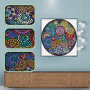 5D DIY Special Shaped Diamond Painting Mandala Cross Stitch Kits (R8343)