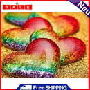 akaddy 5D DIY Full Drill Diamond Painting Sequins Heart Cross Stitch Embroidery St