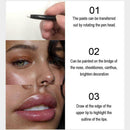 1xAutomatic Rotating Silkworm Pen Pearlescent Waterproof Eye Shadow hot Pen B2U9