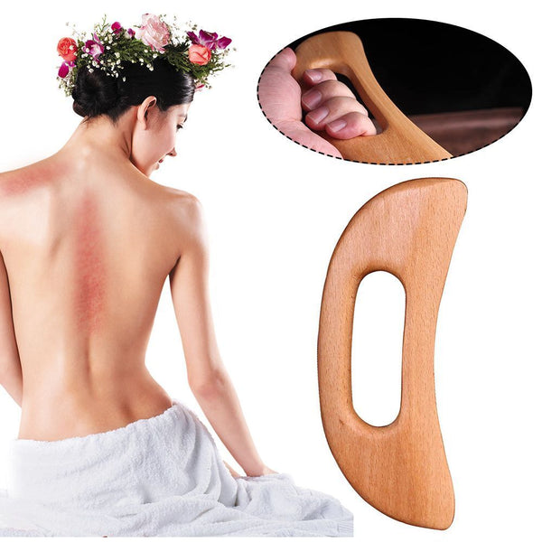 Wooden Release Pain Wood Therapy Back Legs Stick Massage Gua sha Beech