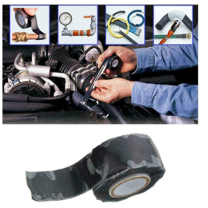 Waterproof Silicone Rubber Tape Self-adhesive Insulation Repair Melt _HOT L3V8