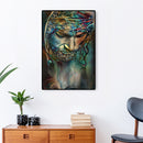 Oil Paint by Numbers Kit Priest DIY Picture Drawing Artwork Wall Crafts Gif