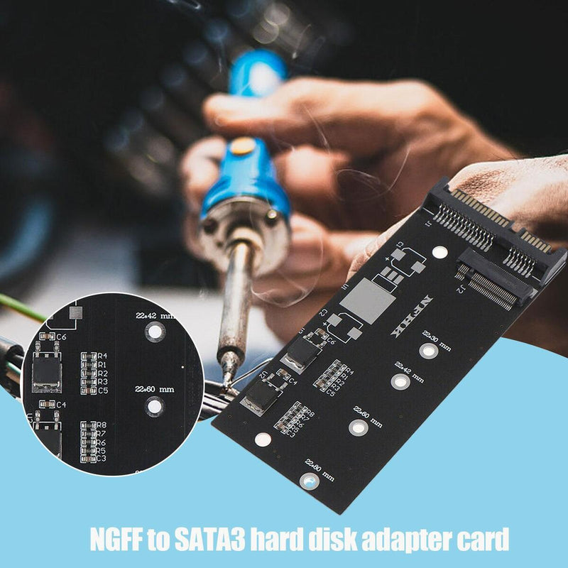 B M Key SATA M.2 Ngff Ssd To Sata 3 Raiser M.2 Adapter Expansion Card FAST`