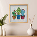 5D Special Shaped Crystal Cactus Full Drill Diamond Painting