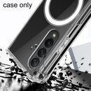 Magsafing For SamsungGalaxyZ Flip 4 3 Transparent Magnetic Wireless Armor Case_