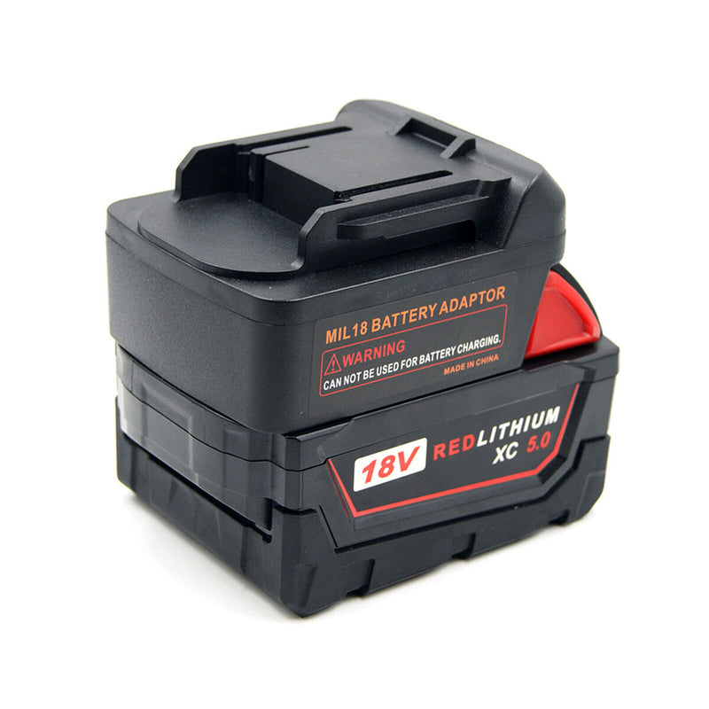 For M18 18V Milwaukee transitioning to Makita 18V BL-Li-ion Battery Tool Adapter