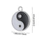Making Gift Yin Yang Pendant Tai Chi Charms Jewelry Accessories White Black