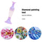 Flower Pot 5D Diamond Painting Point Drill Pen DIY Crafts (no Drill Purple)