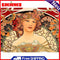 DIY Frameless Goddess Oil Paint by Numbers Kit Handpainted Artwork Wall Craft