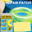10/20x Swimming Float Puncture Repair Patch Glue Waterproof Repair Tape Stick