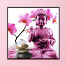 Full Embroidery Stamped Buddha Statue 11CT Eco-Cotton Thread Cross Stitch Kit