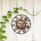 Metal Sun Moon Wall Hanging Sculpture Wrought Iron Ornament Art for Home Decor