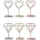 Desktop Decoration Table Numbers Holder Clamps Stand Place Card Photos Clips