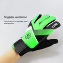 1 Pair Kids Soccer Goalkeeper Gloves Latex Football Hand Gloves (Size 6) Newly
