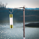 Detachable Lantern Stand Pole Outdoor Camping Light Hanger Holder (Walnut)