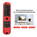 Remote Control Silicone Protective Case for LG AN-MR21GC MR21N/21GA (Red)
