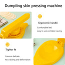 Dumpling Skin Noodle Pressing Dough Mould Maker Pie Pastry Tools (A Yellow)
