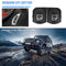 2pcs Master Power Window Switch Repair Cap Button Cover for Mercedes-Benz W203