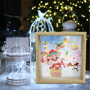 Wooden Diamond Painting Piggy Bank DIY Coin Saving Box Xmas Gifts (CQG04)