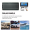 30W Solar Panel Kit 18V Battery 100A Charger Controller for Car RV Outdoor Newly