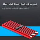 SSD Heatsink Radiator Cooler M.2 2280 NVME Heat Dissipation Pads (Red) Newly