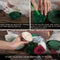 Green Round Wet Floral Foam Flower Arrangement Kit with Bowl for WeddingS NEU