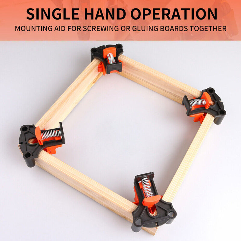 1pc 90 Degree Right Angle Clamp Fixing Clips Woodworking Positioning Tools Newly