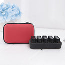 15 Slot Essential Oil Bottle Holder Rollers Storage Bag Organizer (Red) Newly