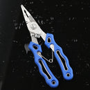 #A Multifunctional Fishing Plier Scissor Braid Line Lure Cutter Hook Remover Tac