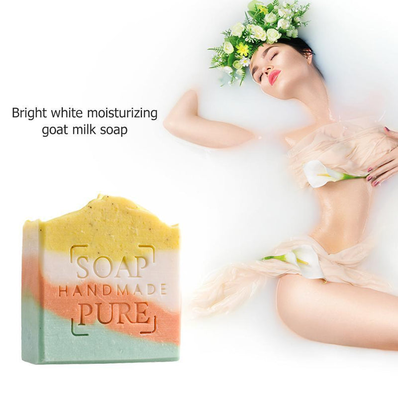 Aloe Lemon Handmade Soap Cleansing Moisturizing Bath Shampoo Soap Skin Care