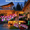 LED Solar Power Lily Flower Light Stake Lamp Garden Path Decoration/