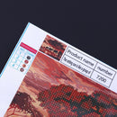 DIY-5D Diamond Painting Animal Worlds Cross Stitch Kits Embroidery Round Diamonds W