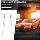 T3 14V Universal Car Audio Gear Indicator Light Instrument 5x Panel Lamps Yellow