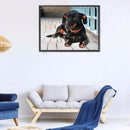 5D Animal Full Round Drill Diamond Painting DIY Mosaic Rhinestone Picture Dec