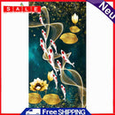 Fish 5D DIY Full Round Drill Diamond Painting Handmade Needlework Sets for Gifts