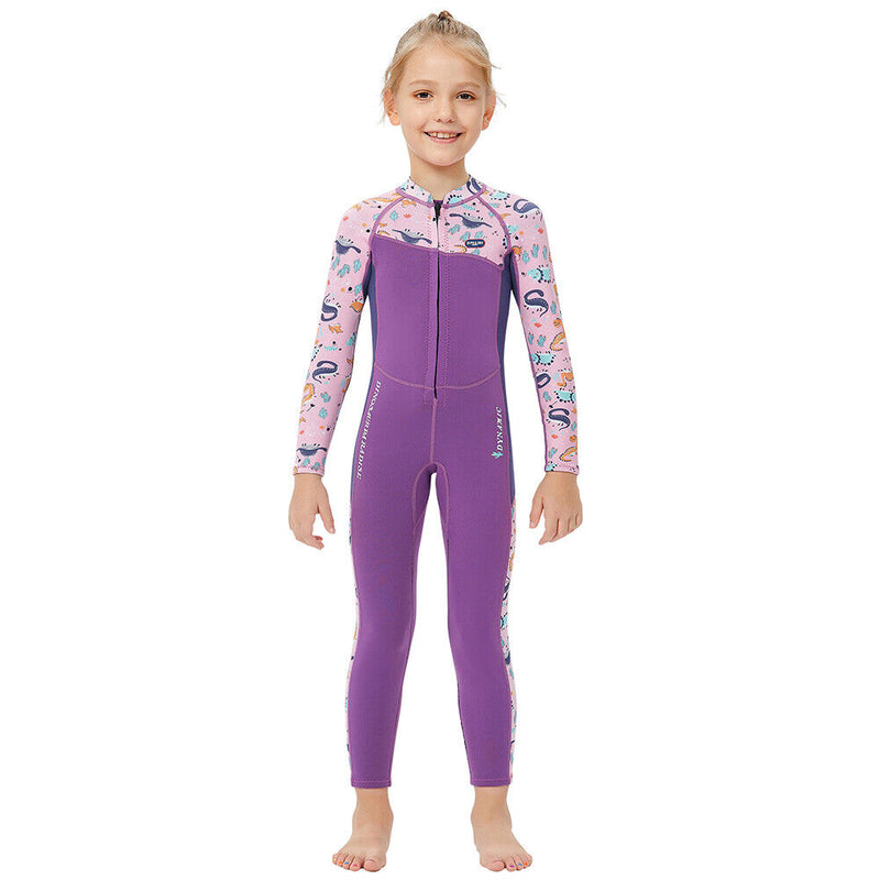 DIVE SAIL Scuba Diving Snorkeling Swimming Kid Girl Wetsuit (M151568K XL) Newly