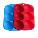 Silicone Egg Shape Dough Moulds Chocolate Easter Cake Mould Ice Cube Tray Baking