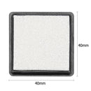 Fingerprint Square Inkpad for DIY Scrapbook Card Paper Craft Stamp (White) Newly