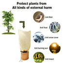 Plant Cover - 2pcs Protection Frost Blankets Anti-Freeze Plant Protection Bags