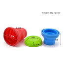 Portable Silicone Folding Mug Retractable Collapsible Anti-Drop Water Teacups
