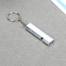 Outdoor Camping Hiking Tool Aluminum Alloy Emergency Survival Whistle
