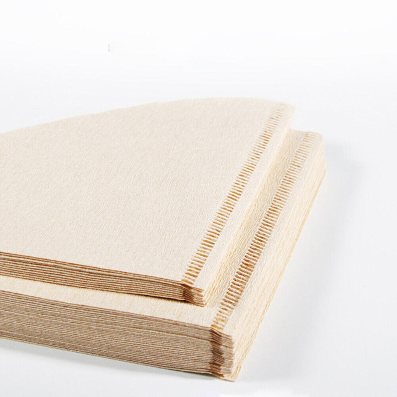 40pcs V-shaped Coffee Filter Paper Espresso Coffee Drip Strainer Bag (L) Newly